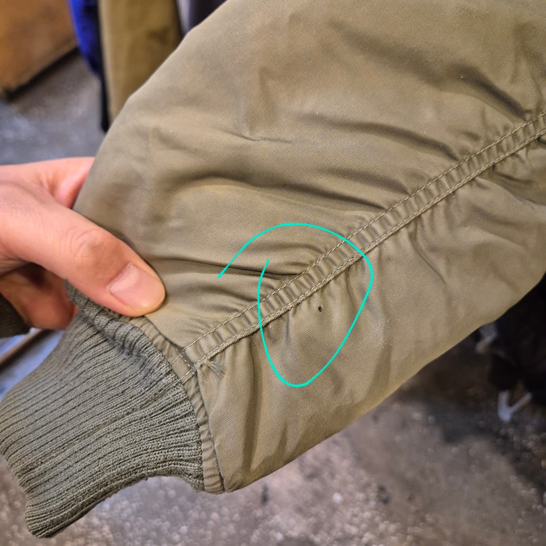 (M)PROPPER 카키 MA-1 항공점퍼  상품이미지7