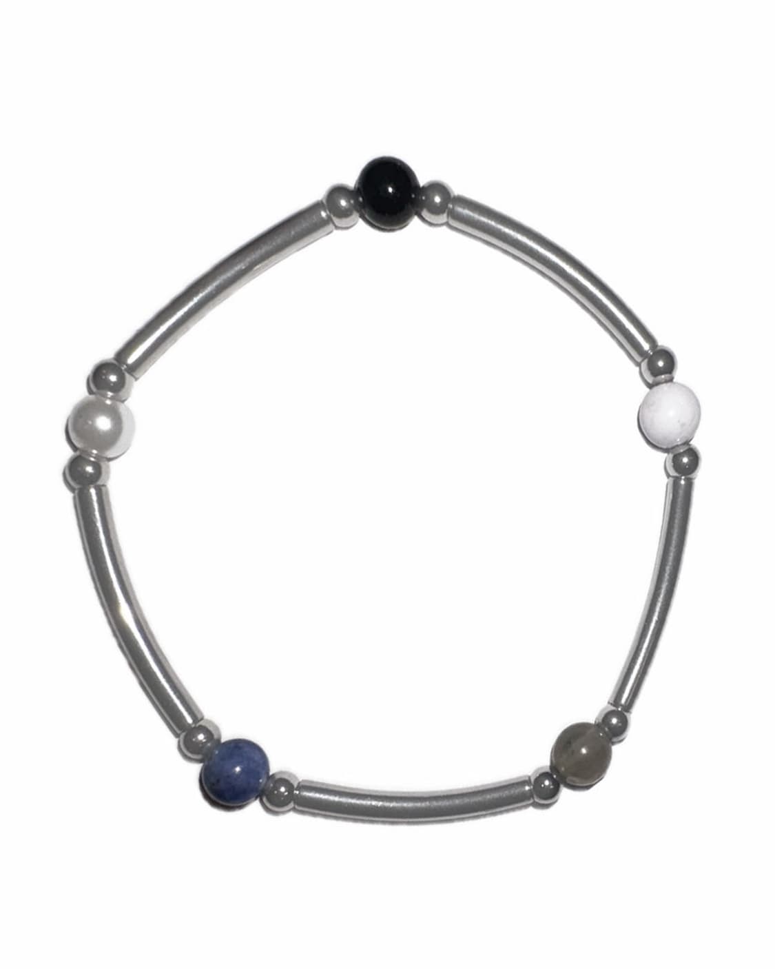 오색 스톤 뱅글 팔찌 상품이미지1