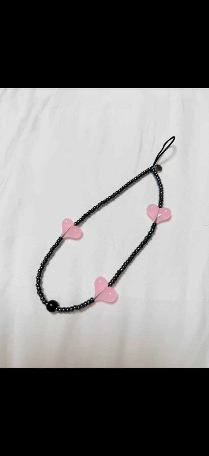 Stringting 스트랩 핑크하트 상품이미지1