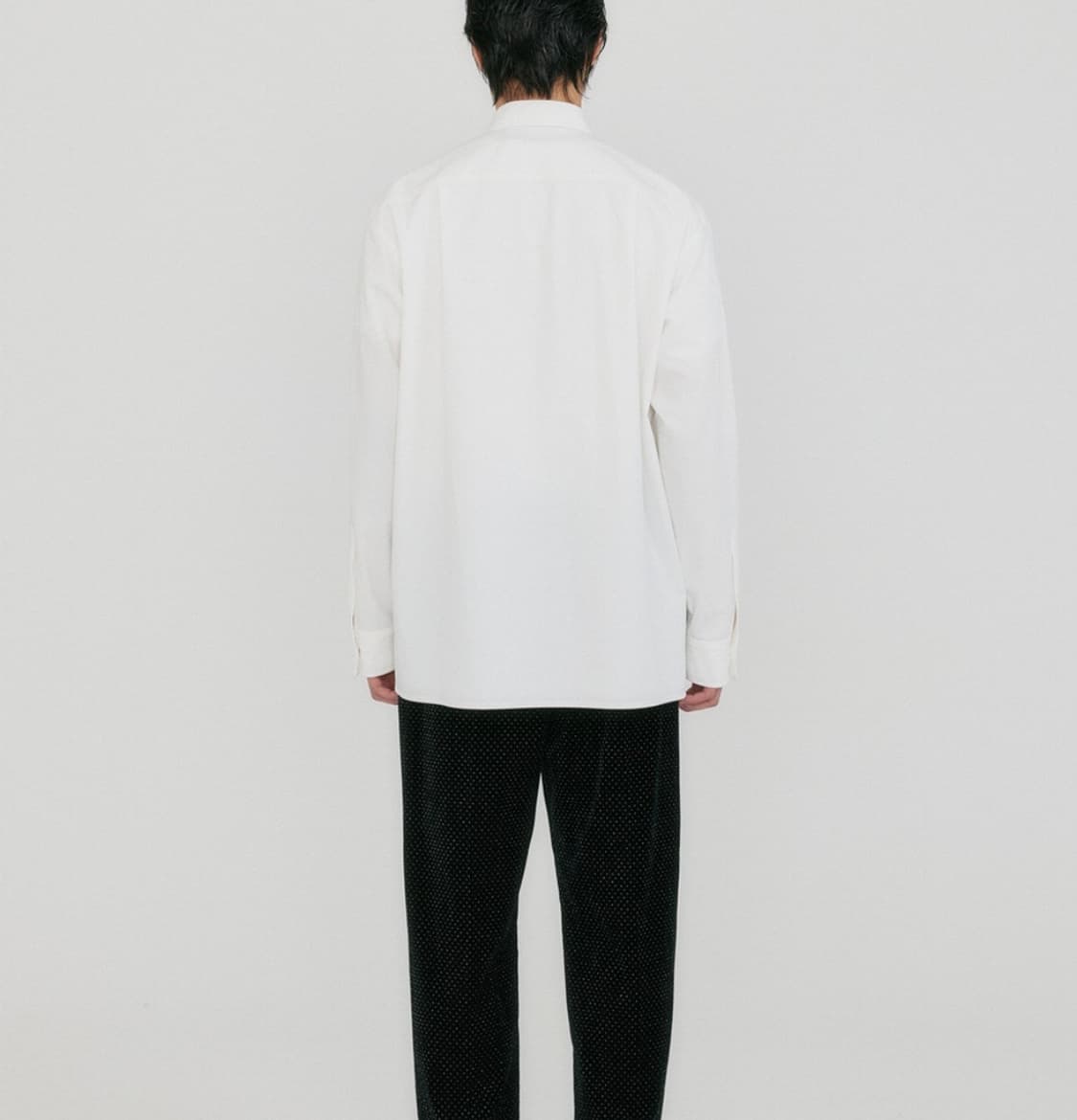 [EENK] ZOSEF Oversized Shirt - White  상품이미지2
