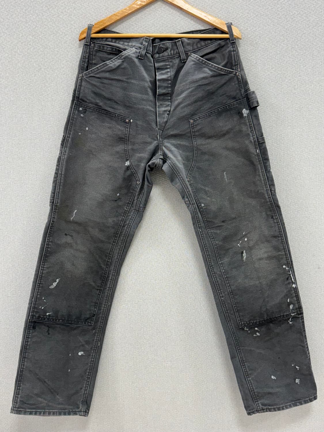 더블알엘 엔지니어핏 디스트레스트 더블니 팬츠 / 34x32 상품이미지1