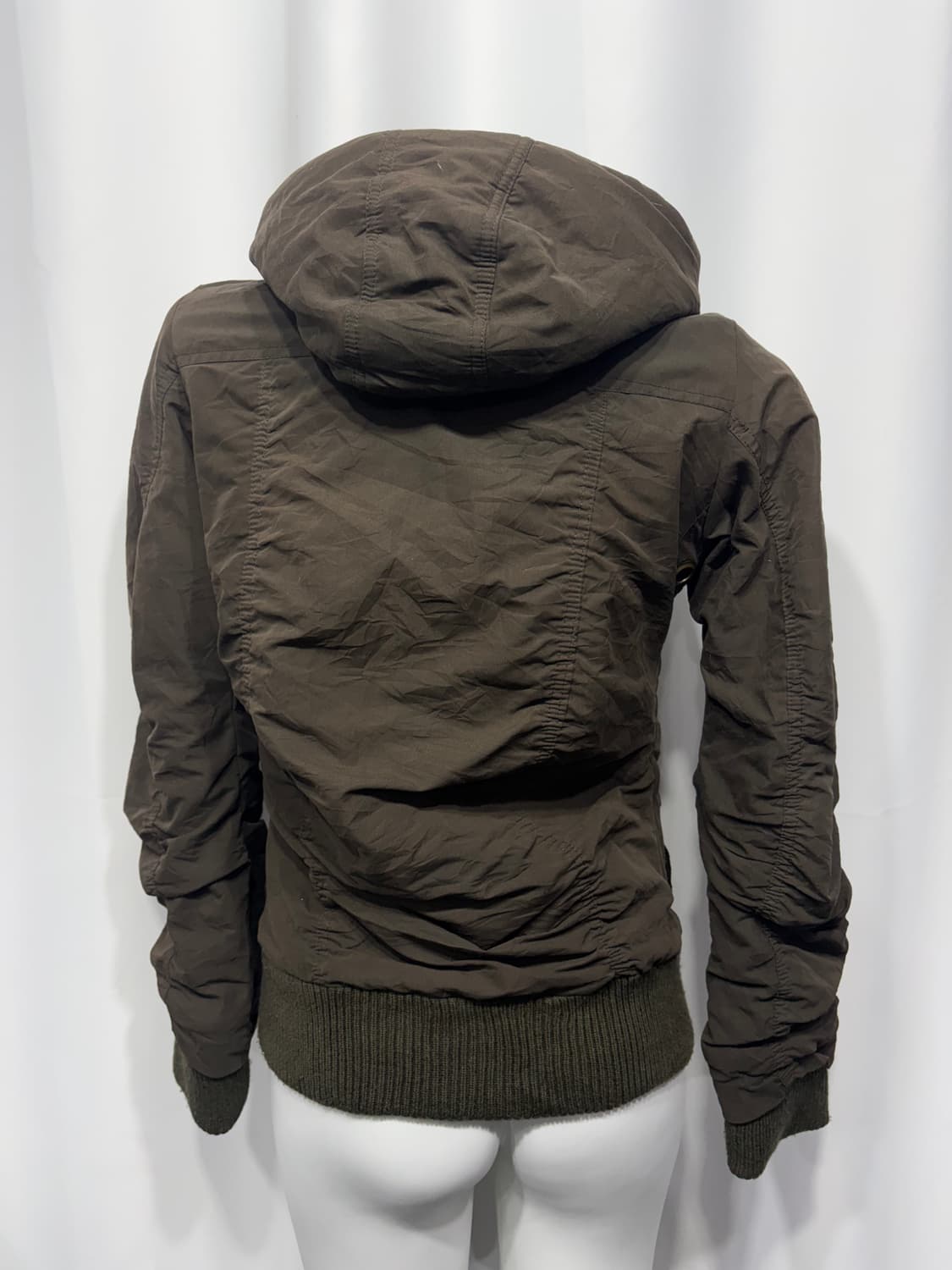 🎸카키 셔링 패딩🎸 상품이미지6