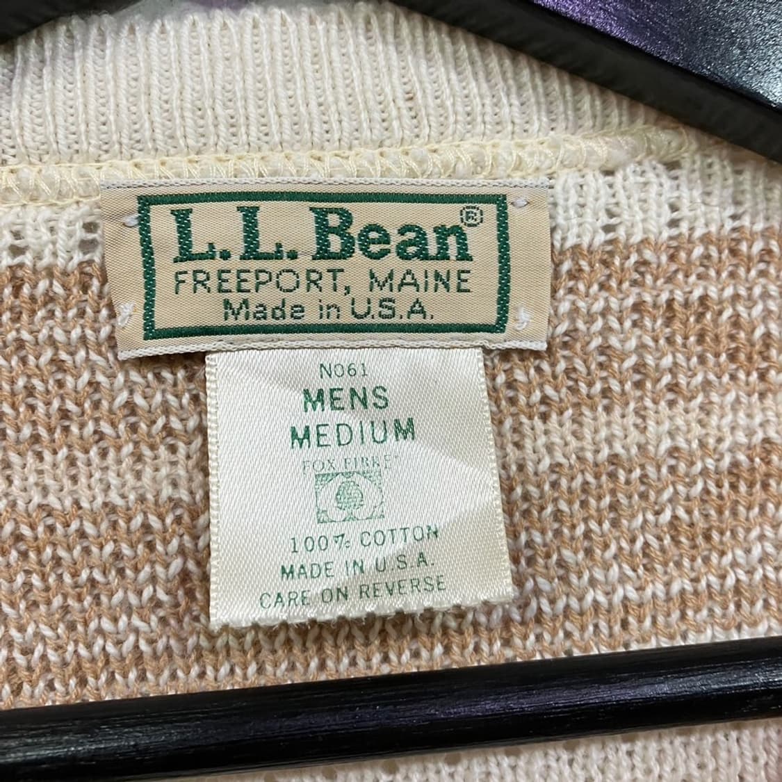 엘엘빈 패턴 니트 상품이미지5