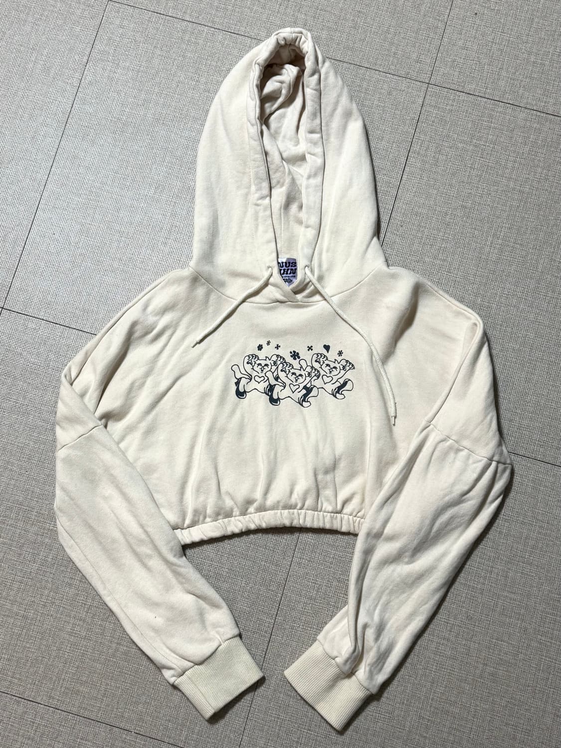 Whynotus X RMHN 람한 키티 크롭 후디 상품이미지2