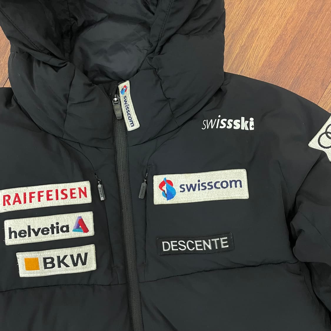 키즈140 데상트 스키 패딩  상품이미지2