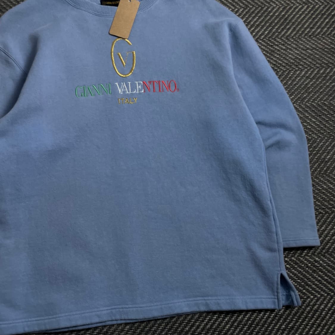 90s 지아니 발렌티노 빅로고 아카이브 맨투맨o 4416 상품이미지3