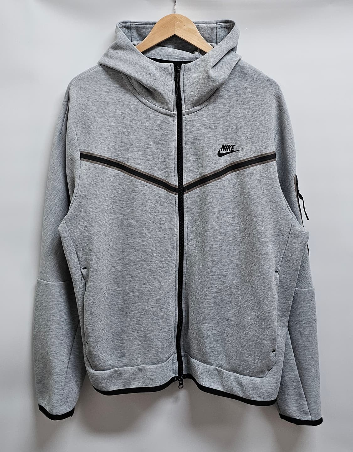 나이키 테크 플리스 회색 트레이닝 세트 XL 상품이미지2