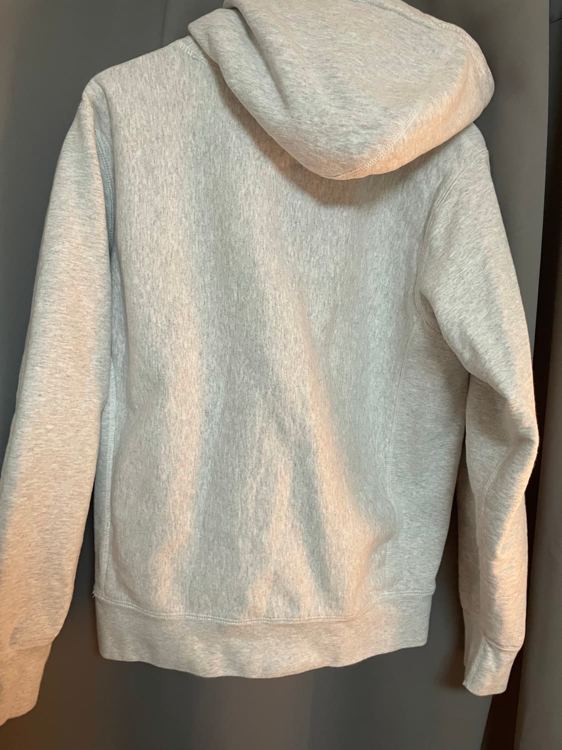 슈프림 s 로고 후드 라이트 그레이 m 상품이미지3