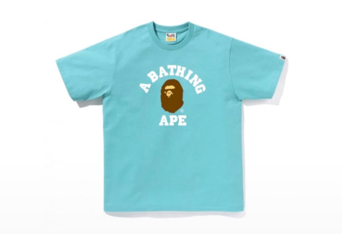 베이프 bape 컬리지 블루  상품이미지1