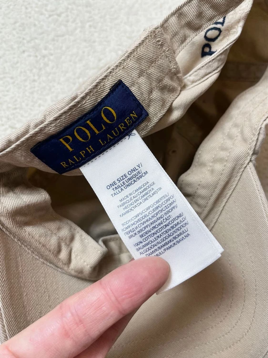 폴로 랄프로렌 시그니처 로고 볼캡 A1686 상품이미지7