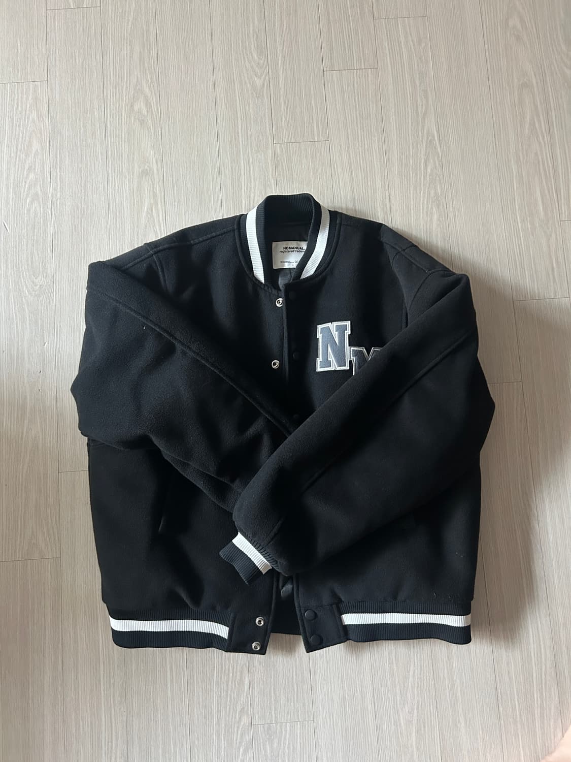 노매뉴얼 바시티 자켓 상품이미지1