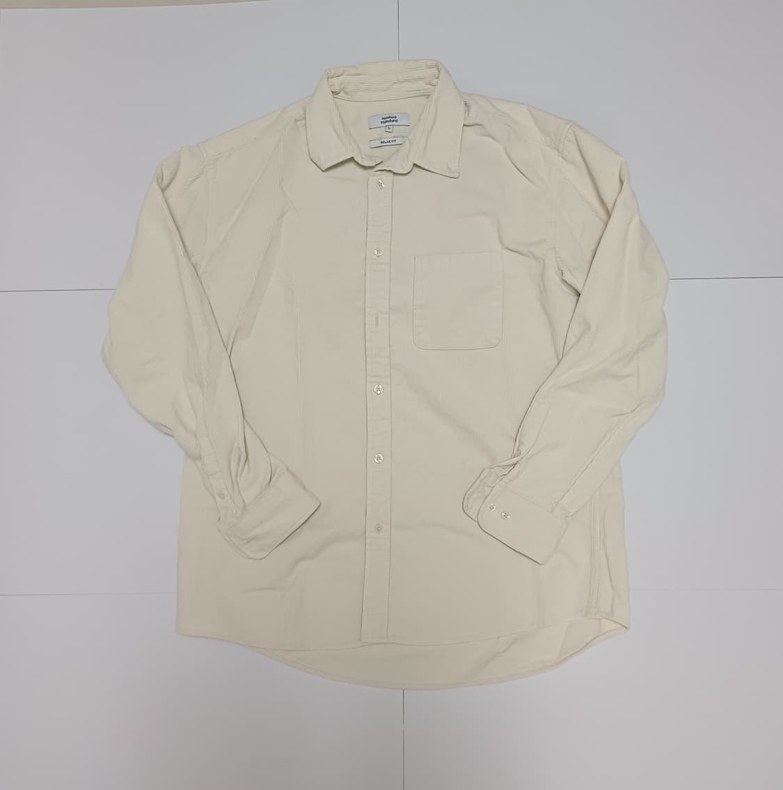 10회이하착용 L 무탠다드 코듀로이 남방 상품이미지1