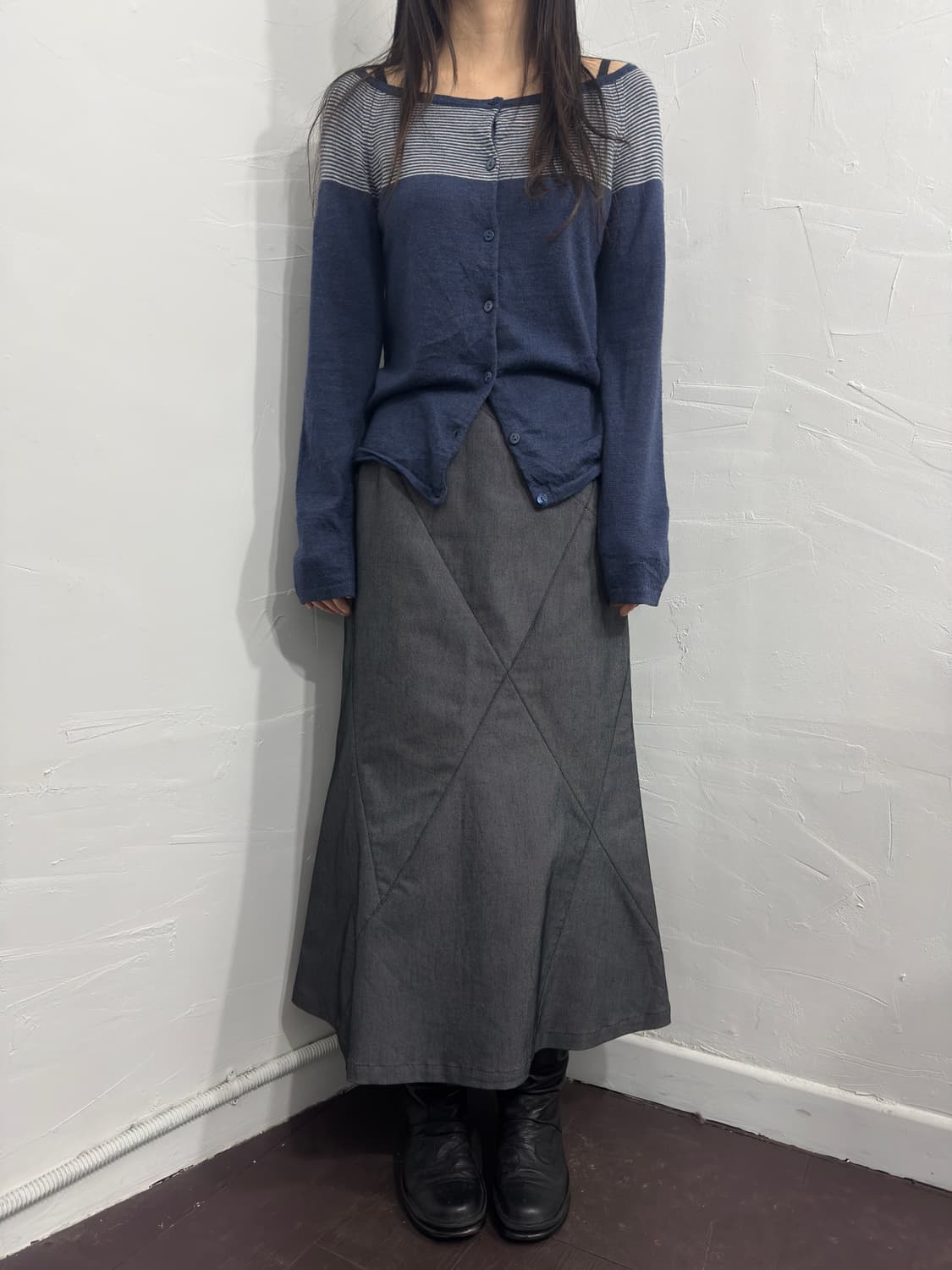 design long skirt 상품이미지2