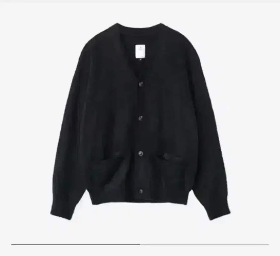 4) 폴리테루 모헤어 가디건 블랙 24ss 상품이미지1