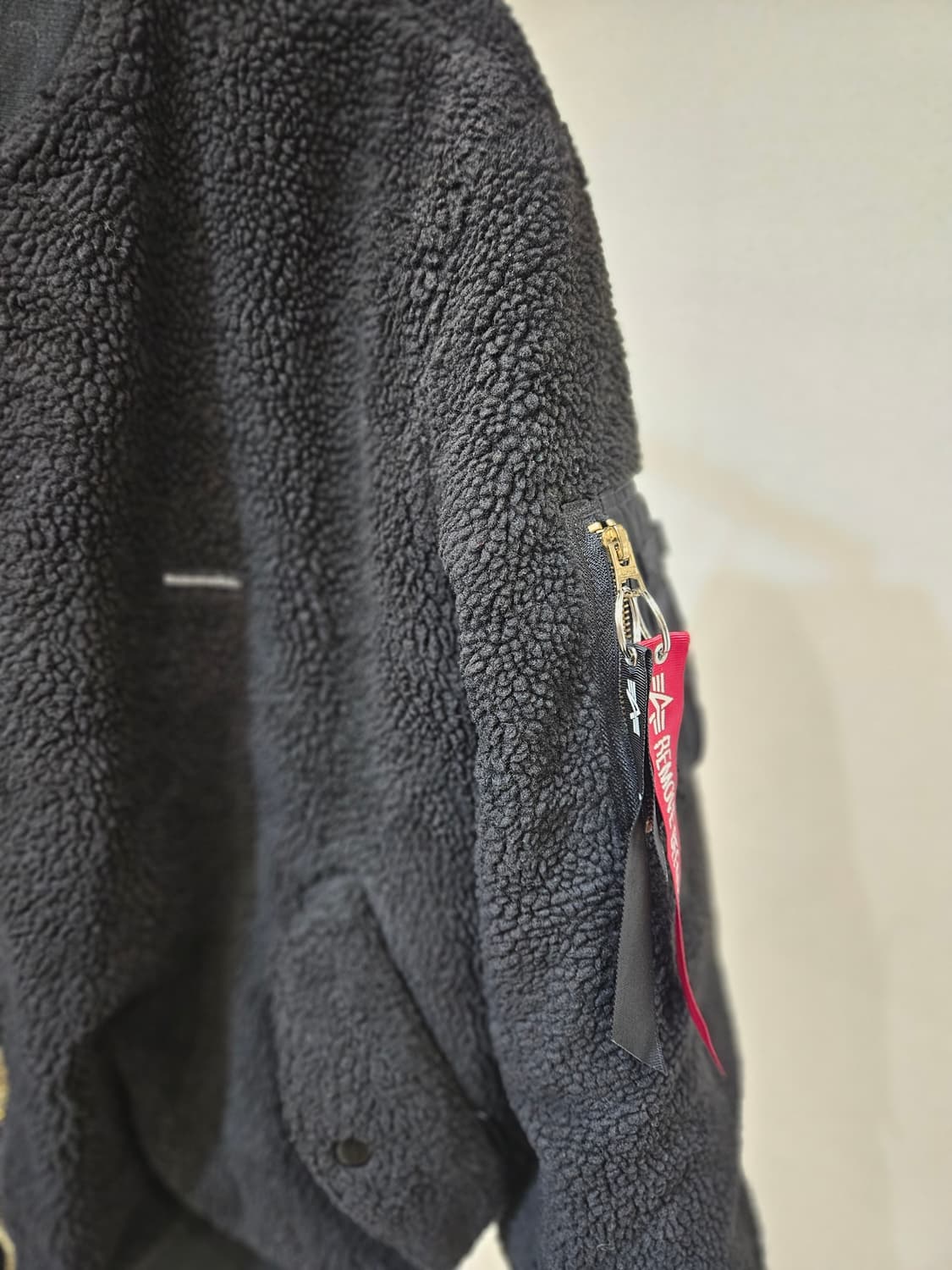 알파인더스트리x디네댓 콜라보 MA-1 항공점퍼 상품이미지6