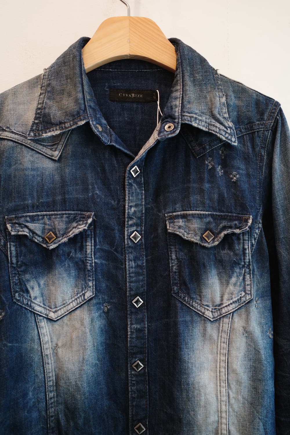 CIVARIZE 웨스턴 데님 셔츠  상품이미지2