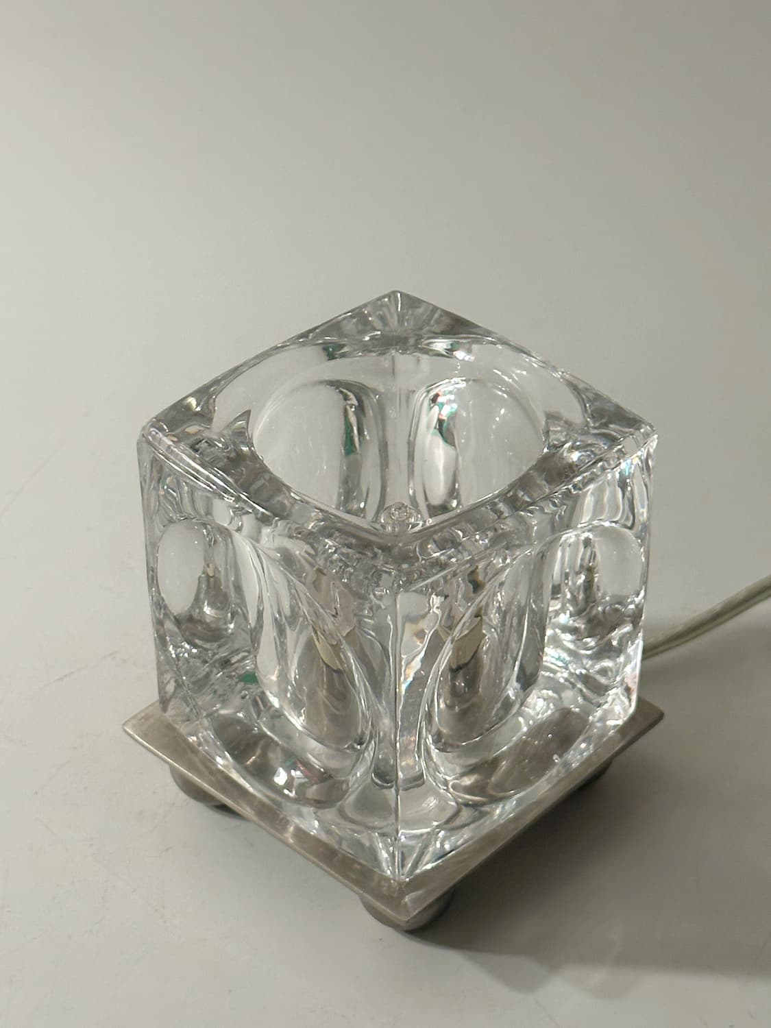 90’s 유럽 Vendeheg 아이스 큐브 빈티지 조명 테이블 앤틱 상품이미지9