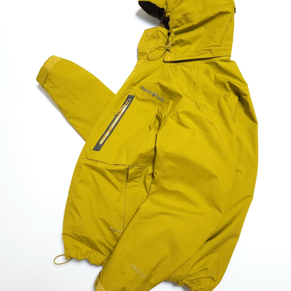 몽벨 고프코어 고어텍스 바람막이 자켓 머스타드 상품이미지3