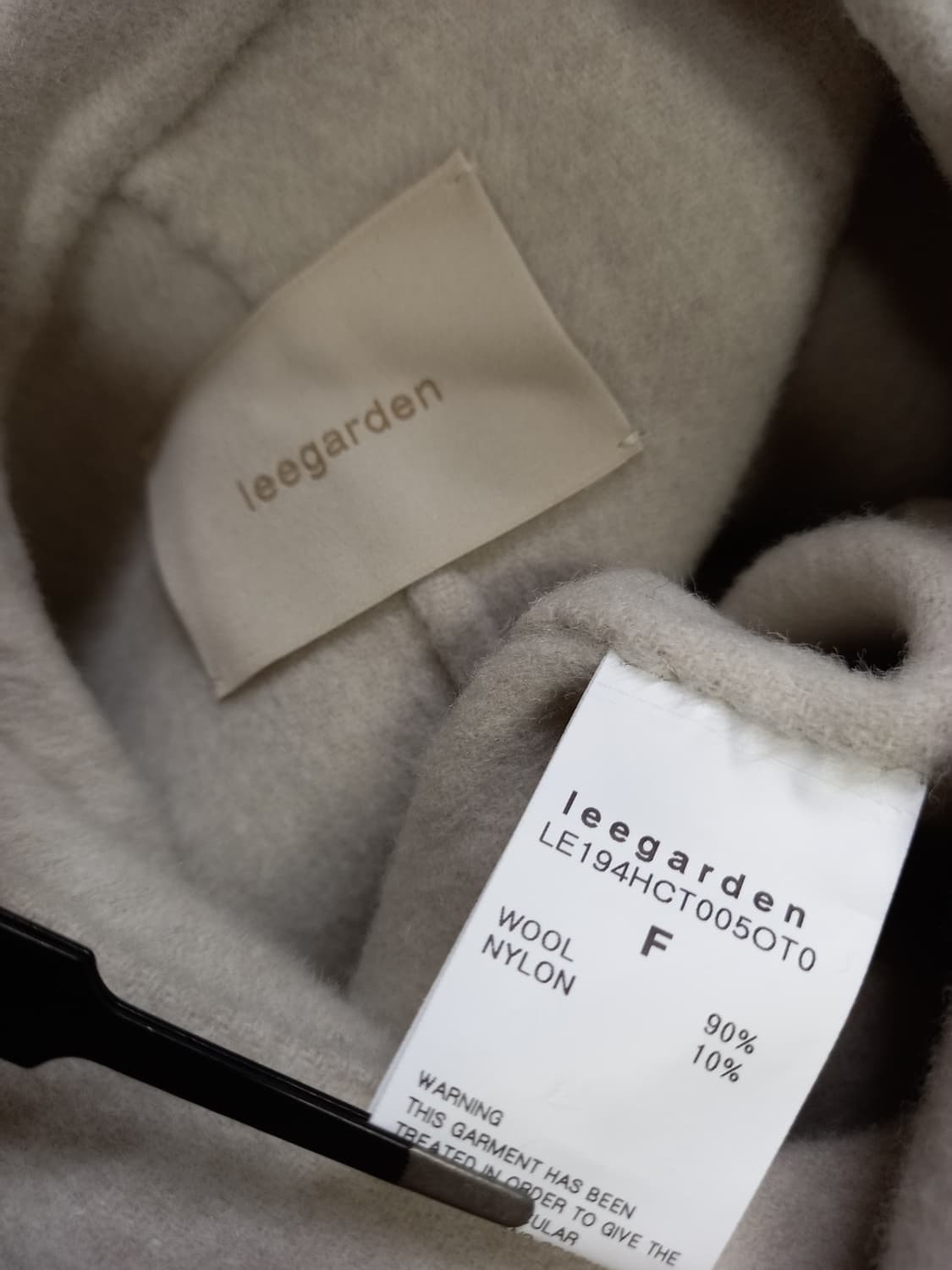 새 리가든 핸드메이드 후드 코트 F 44-77 상품이미지8