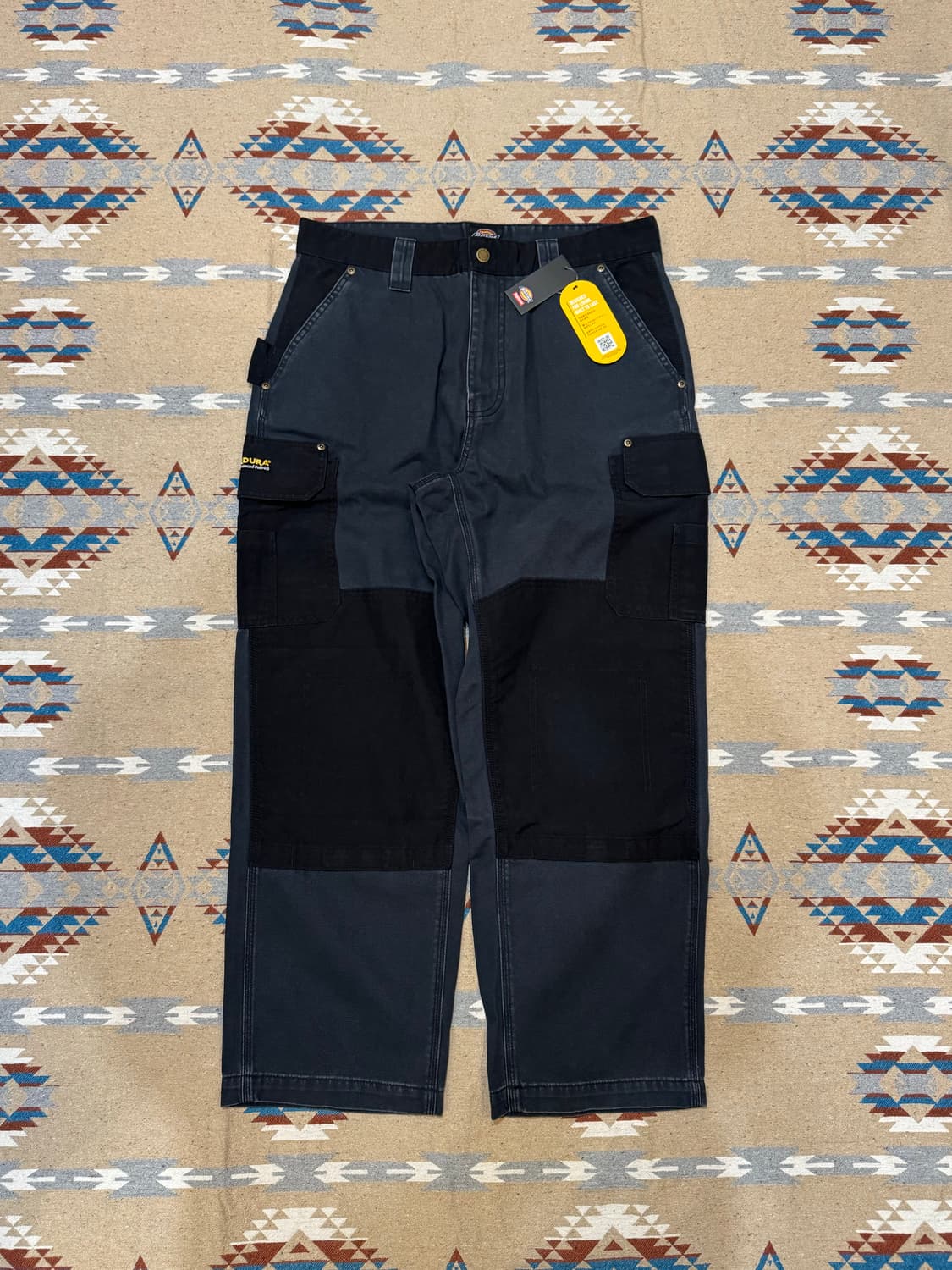 [34] 슈프림 x 디키즈 코듀라 카고 팬츠 블랙  상품이미지3