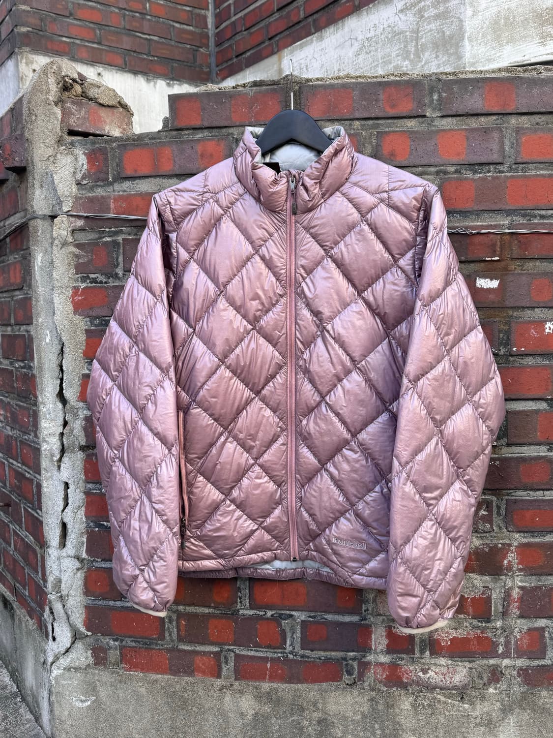 몽벨 재팬 퀼팅 구스다운 경량패딩 상품이미지1