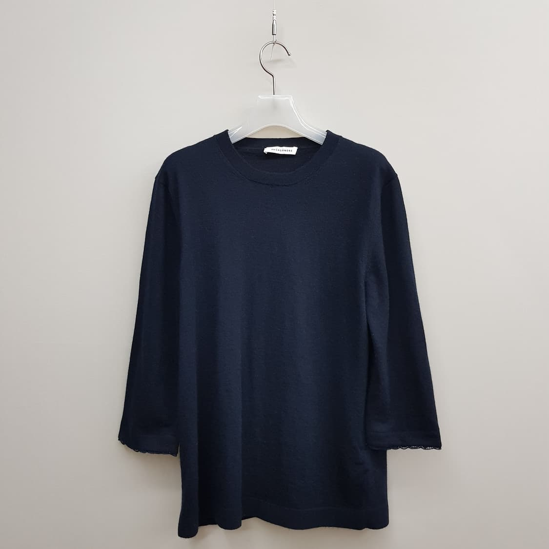 한섬 더캐시미어 2022 캐시미어 7부소매 니트 95사이즈 상품이미지2