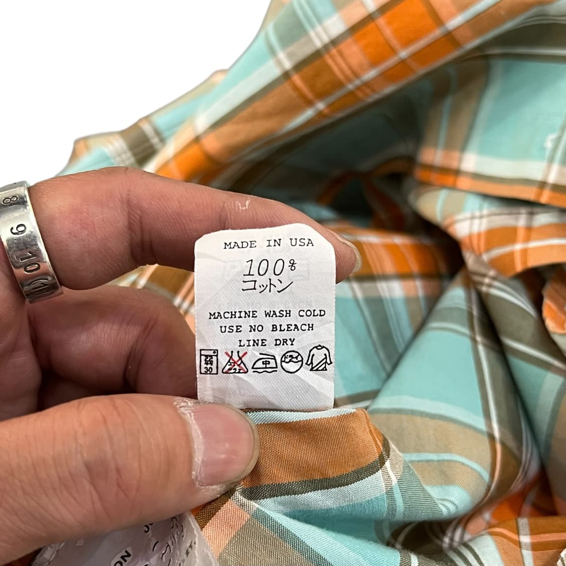  90s stussy 체크 하프셔츠 y12399 상품이미지10