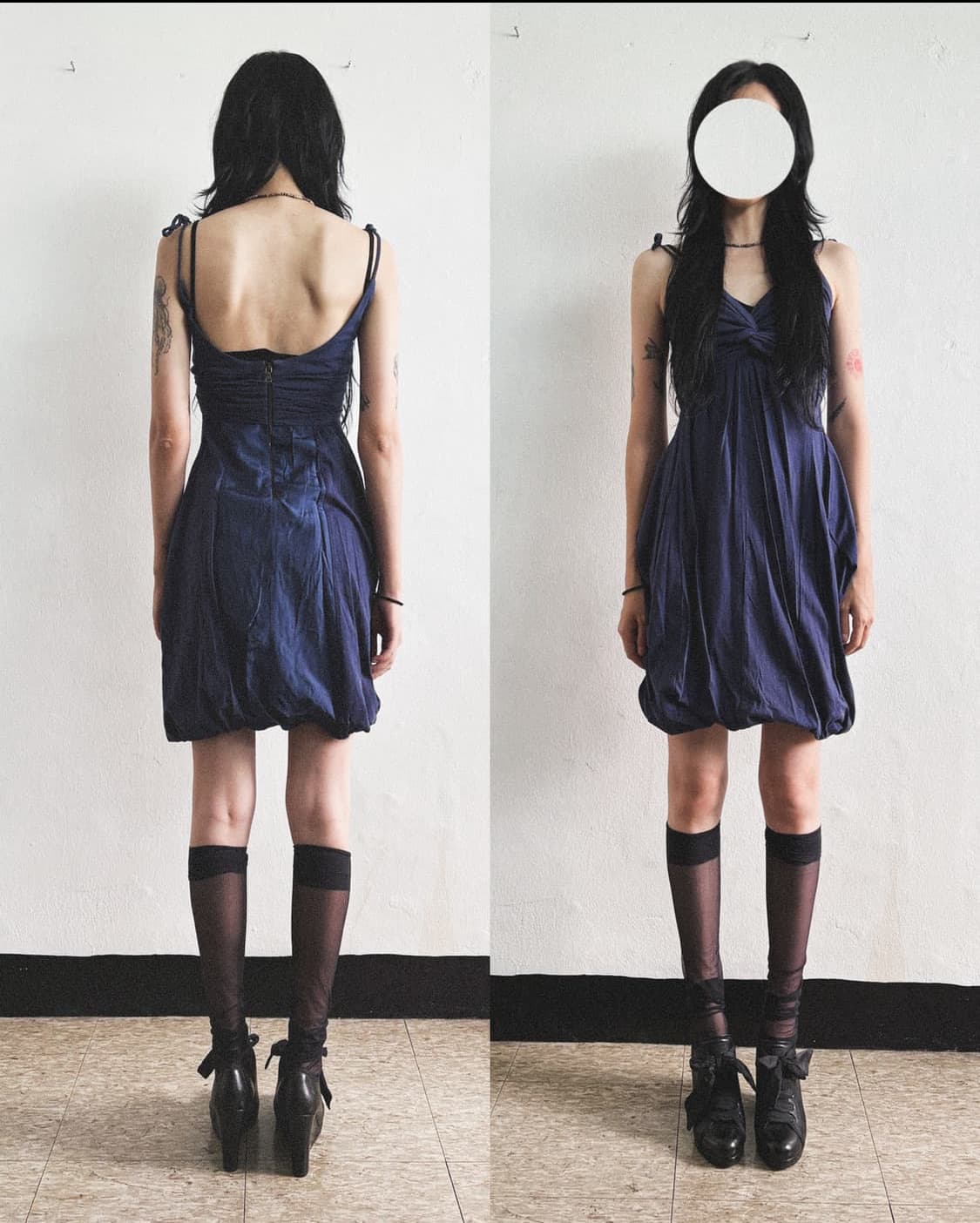 프라다 드레이프 슬리브리스 드레스 상품이미지1