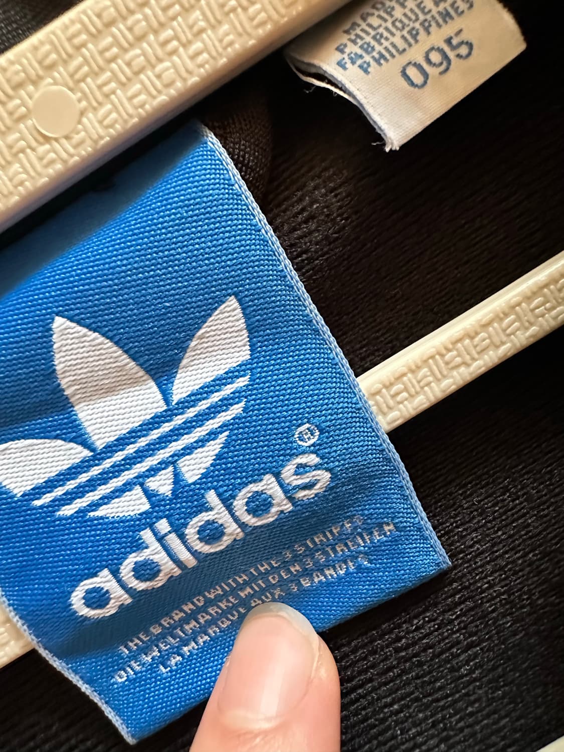 아디다스져지 아디다스 파이어버드 블랙 화이트 불꽃져지 트랙탑 집업 상품이미지4