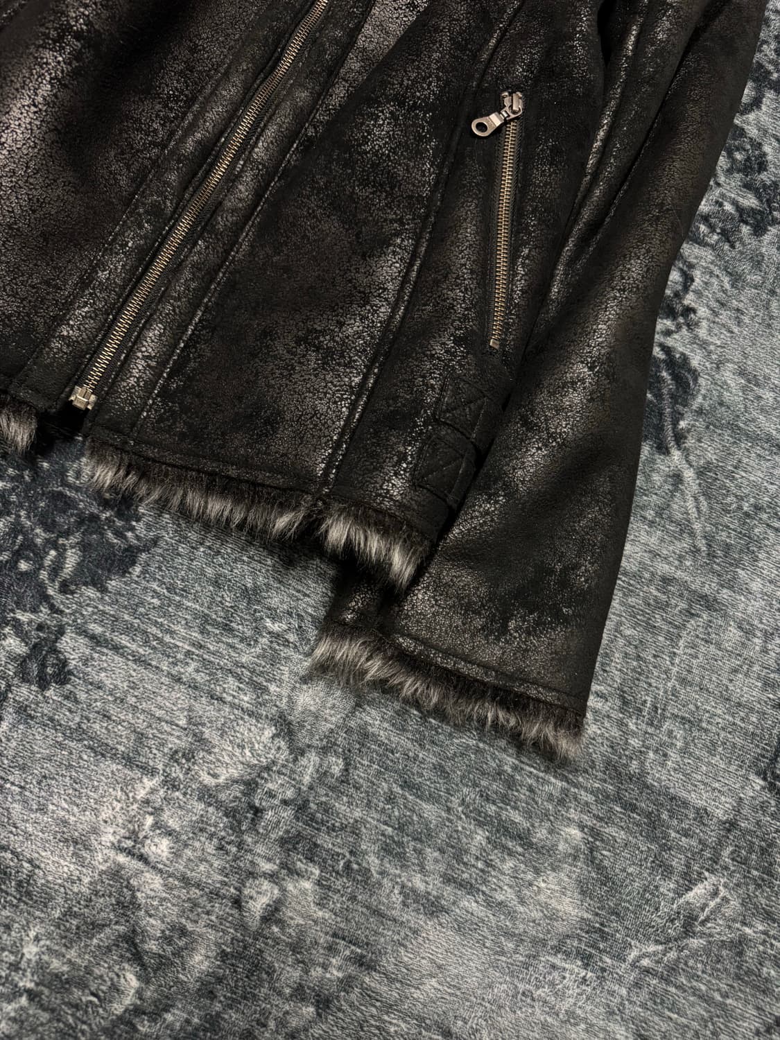 Unknown vkei trimming fur jacket 상품이미지5