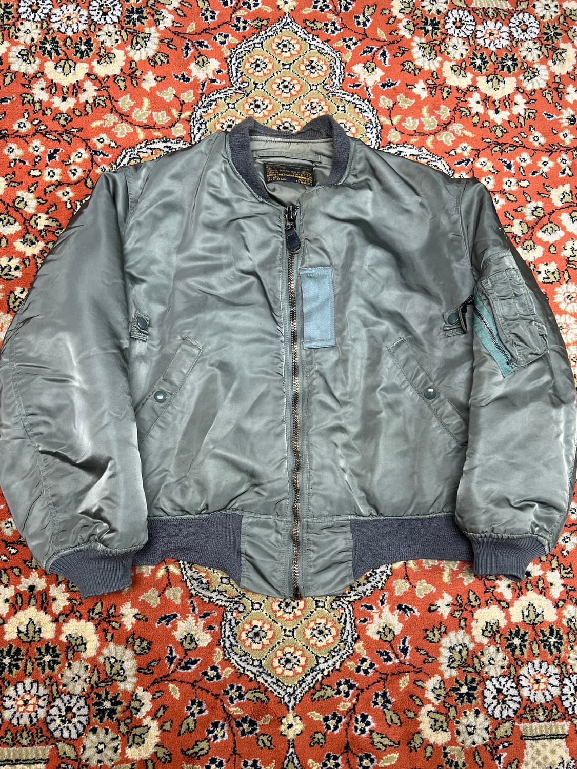 [M] Brents USA 브렌츠 스포츠웨어 빈티지 MA-1 항공점퍼 상품이미지1