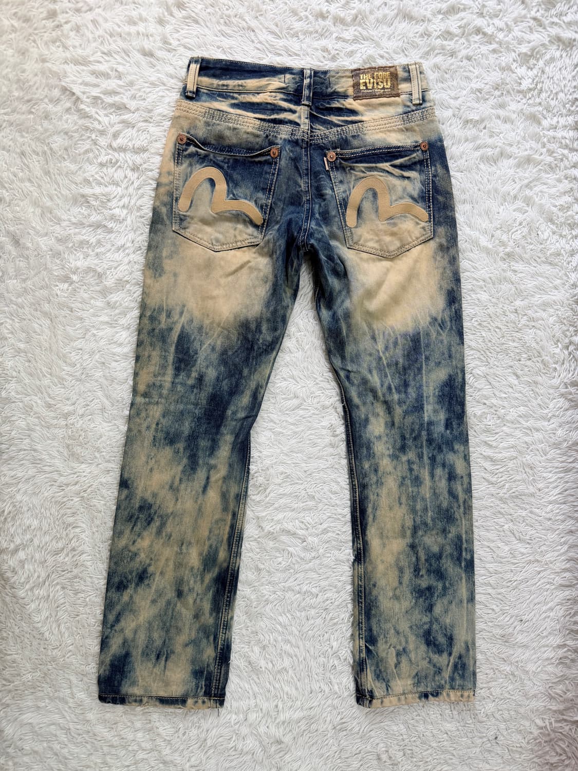 [RARE] 에비수(EVISU) "THE CORE" 빈티지 워싱 아카이브 상품이미지5
