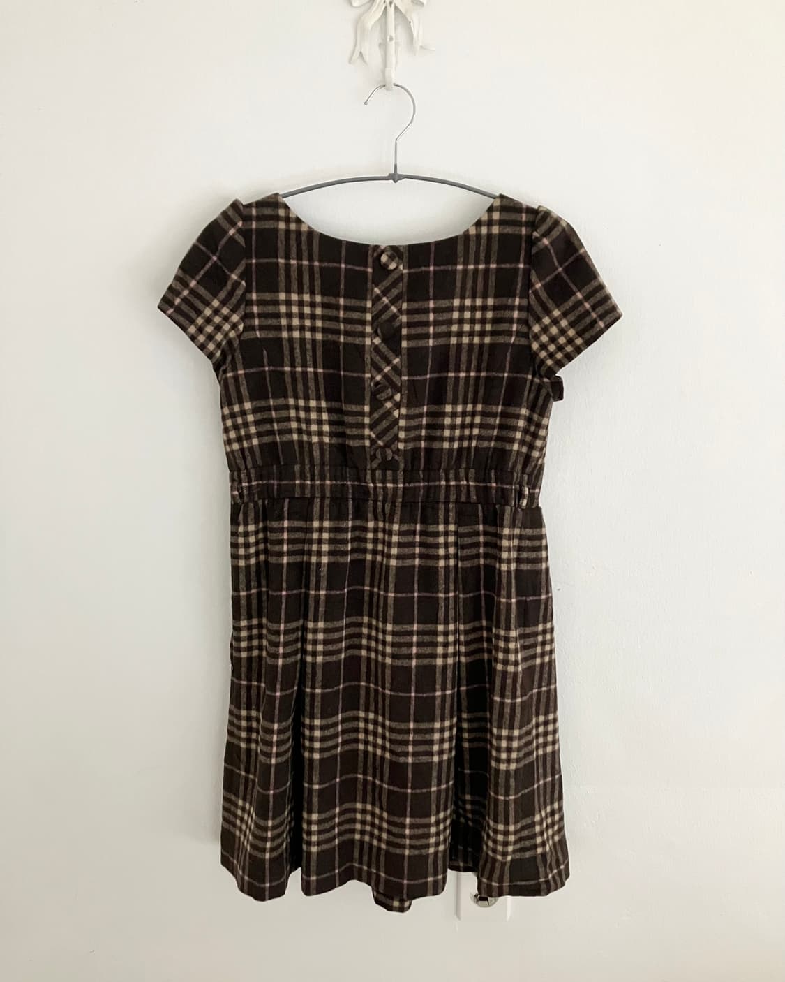 브라운 핑크 원피스 상품이미지4