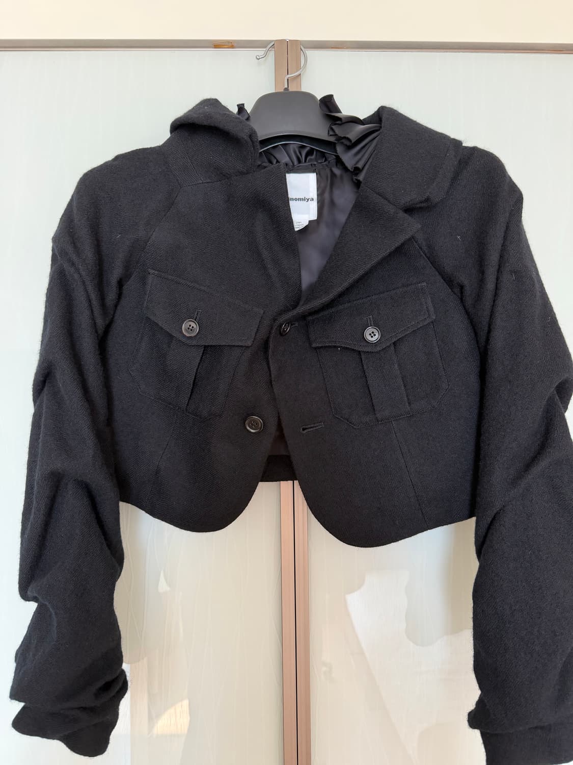 느와 케이 니노미야 크롭 자켓 상품이미지1