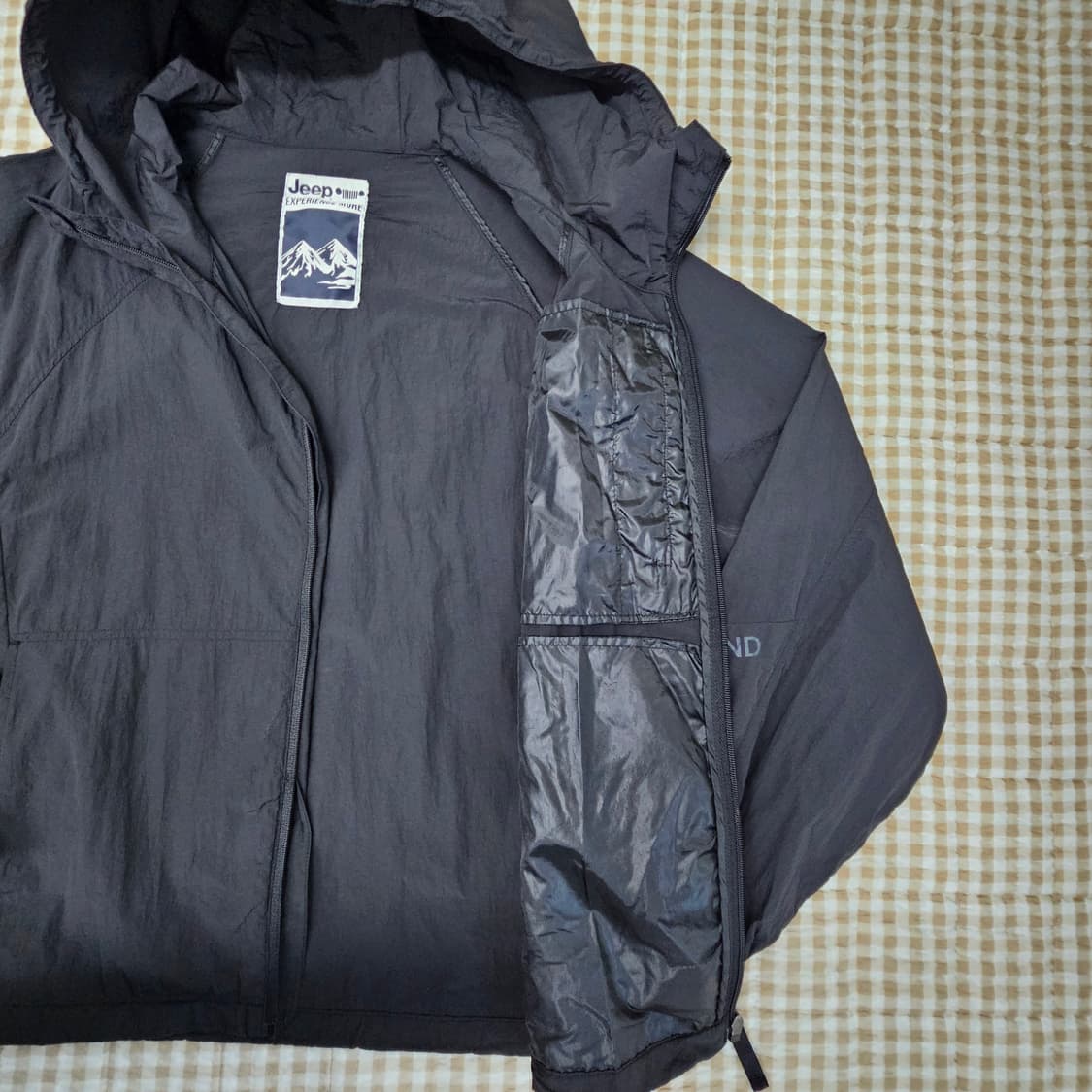 JEEP 지프 나일론 바람막이 후드집업 남자100~105 상품이미지6