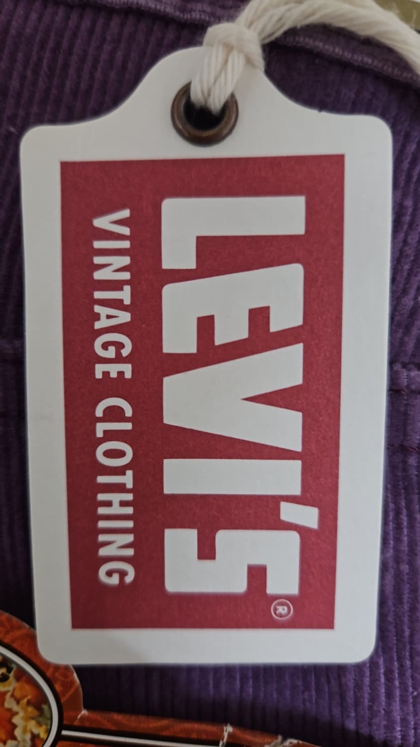 리바이스 LVC 1970's 519 코듀로이 그레이프 잼 31 상품이미지6