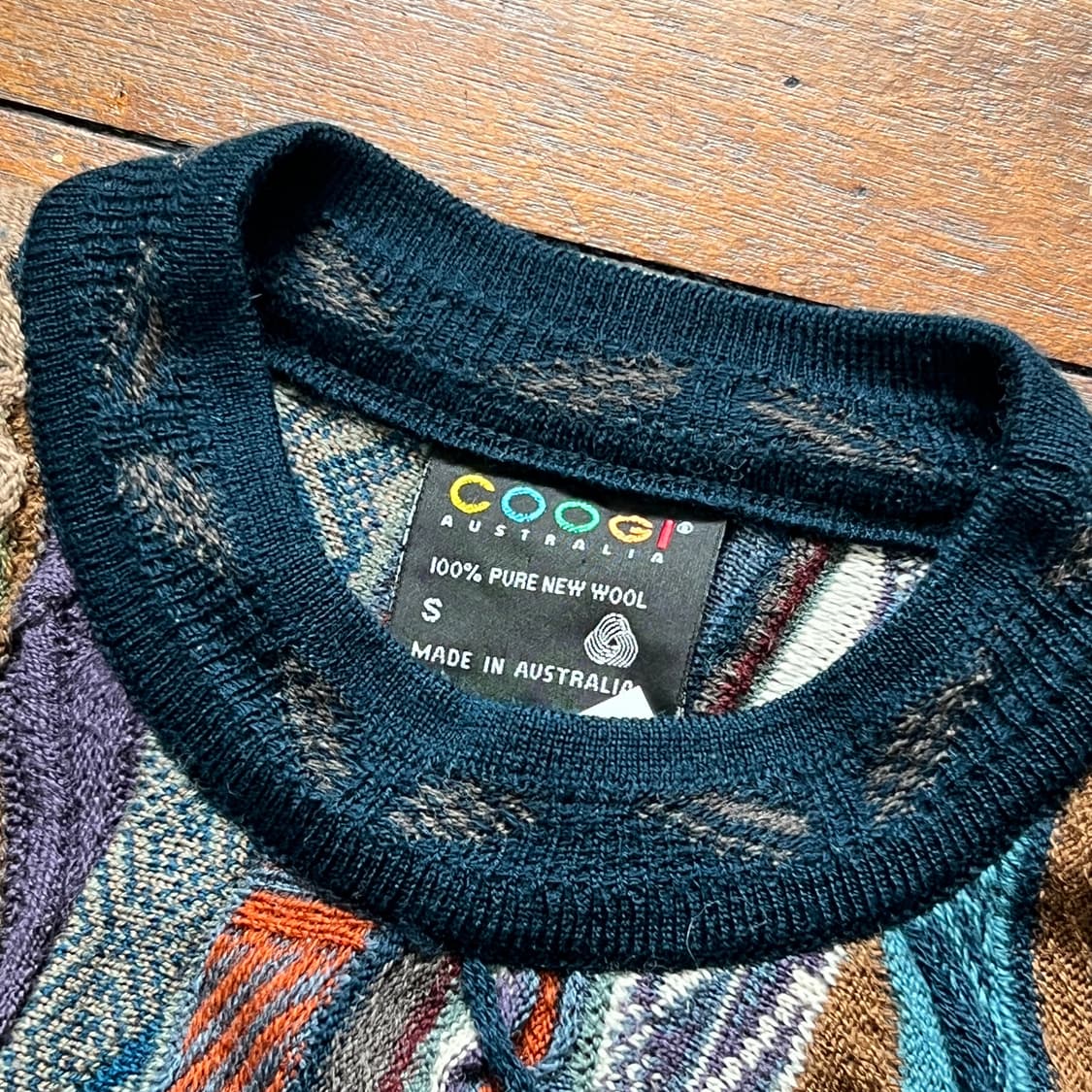 쿠지 케이블 긴팔 케이블 니트 상품이미지3