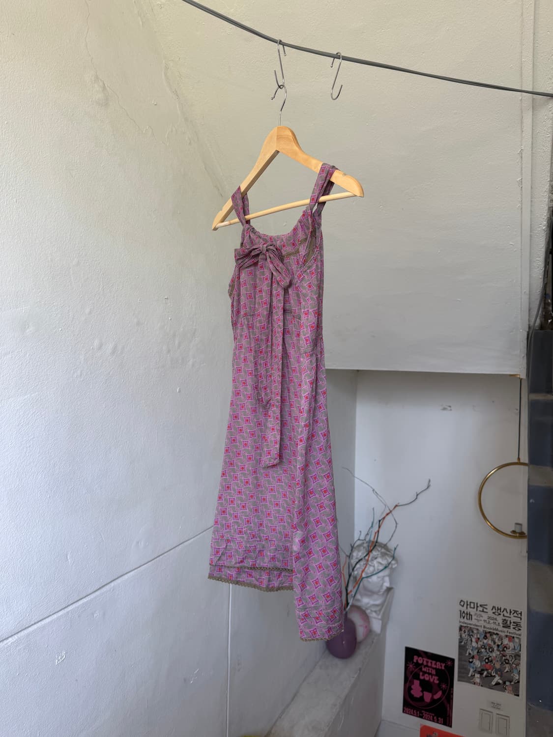 페어리 패턴 나시 원피스 상품이미지4