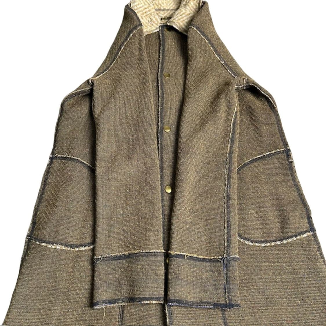 캐피탈 레이디스 올리브 롱코트 상품이미지6