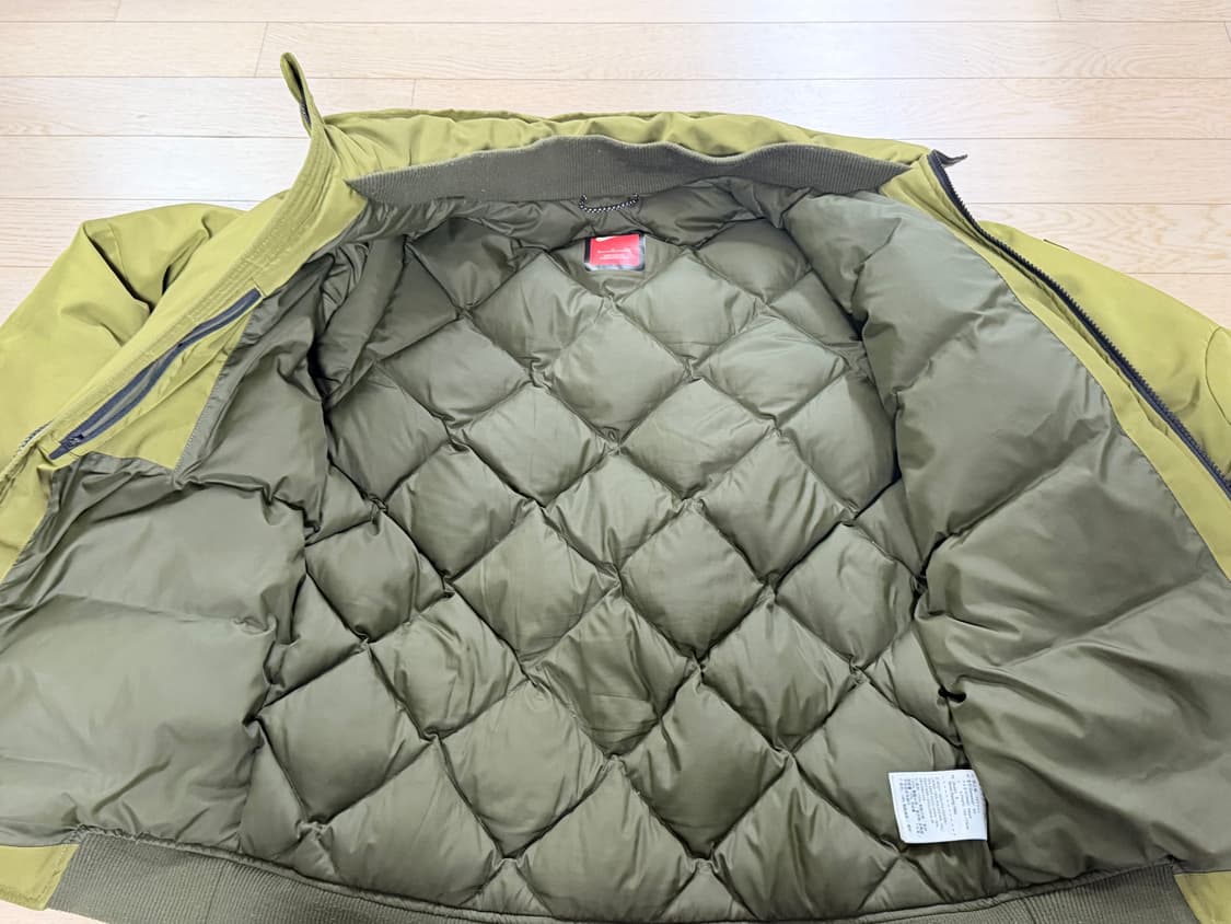 나이키 테크팩 푸퍼 다운 패딩 머스타드 상품이미지4