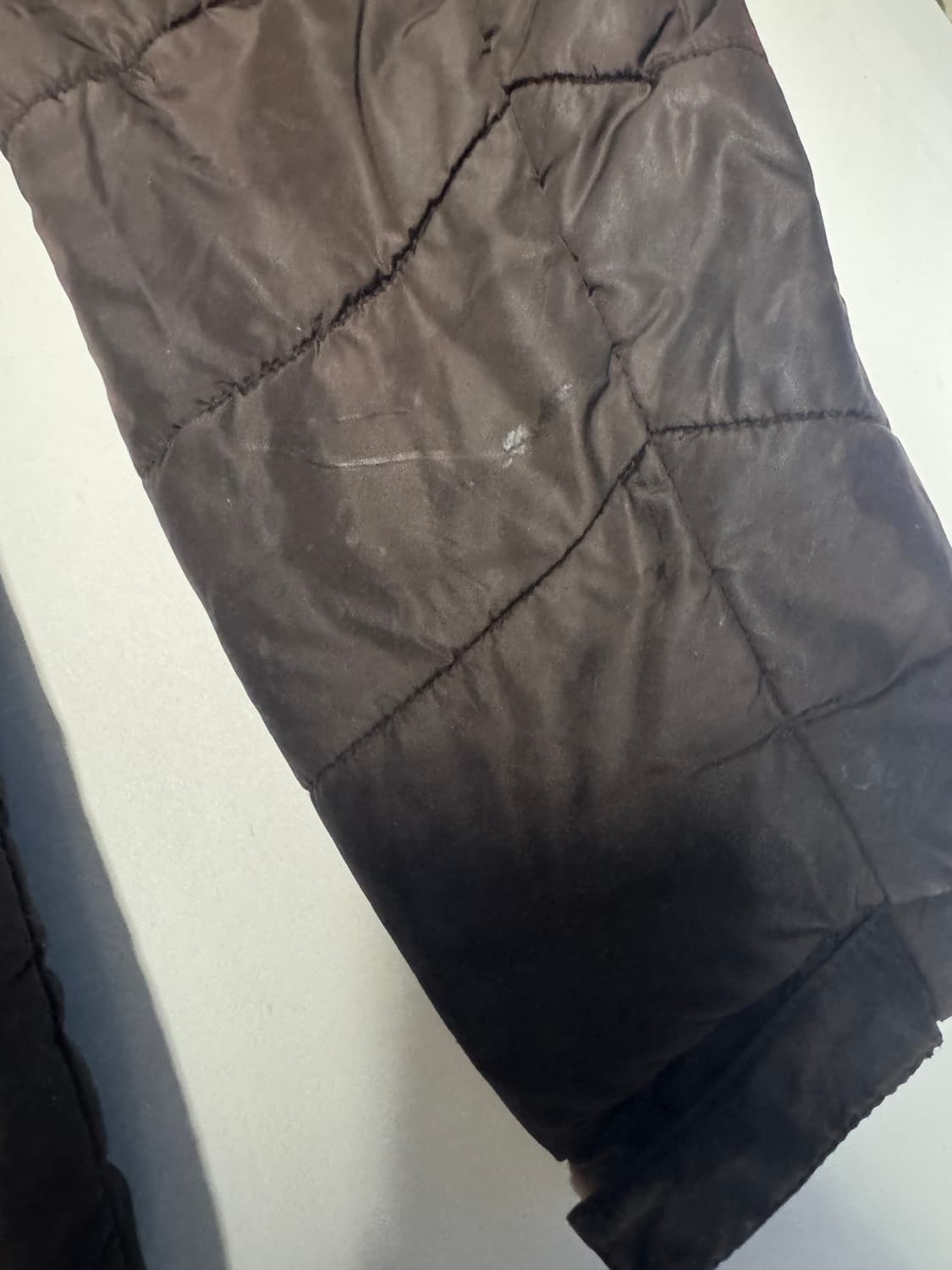 희귀!! 노스페이스 밑단 스트링 코코아 경량 패딩 점퍼 L 상품이미지7