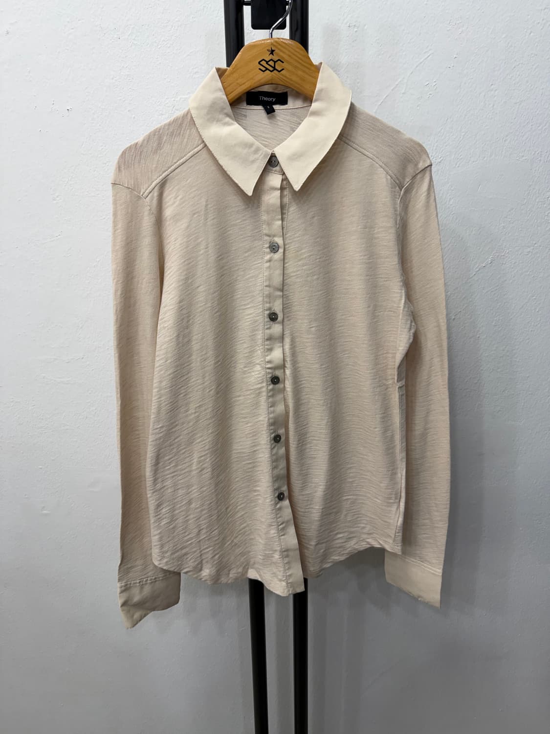 정품) Theory 띠어리 22ss 배색 셔츠 S 상품이미지1