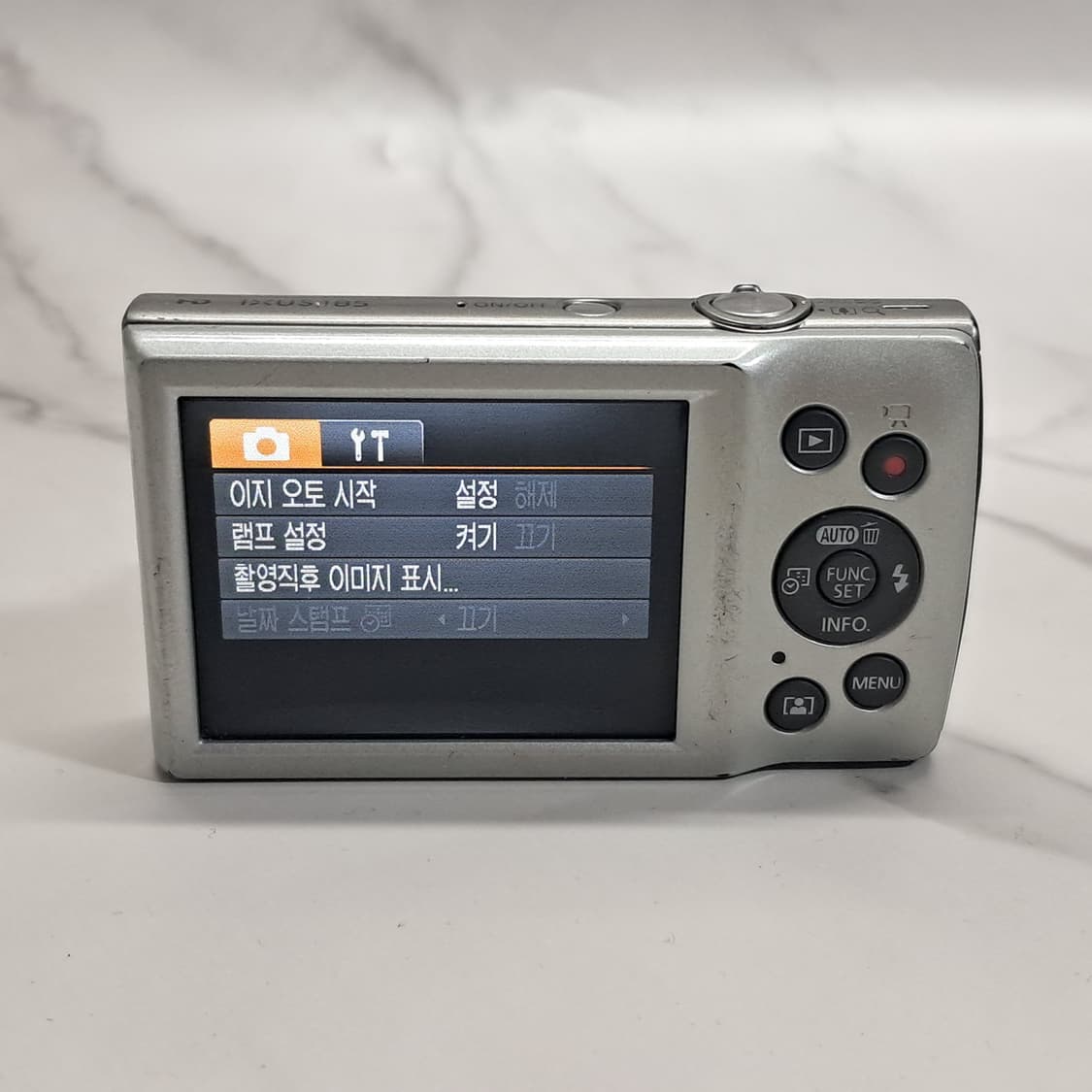 하자있음) 캐논 빈티지디카 익서스 IXUS 185 상품이미지6