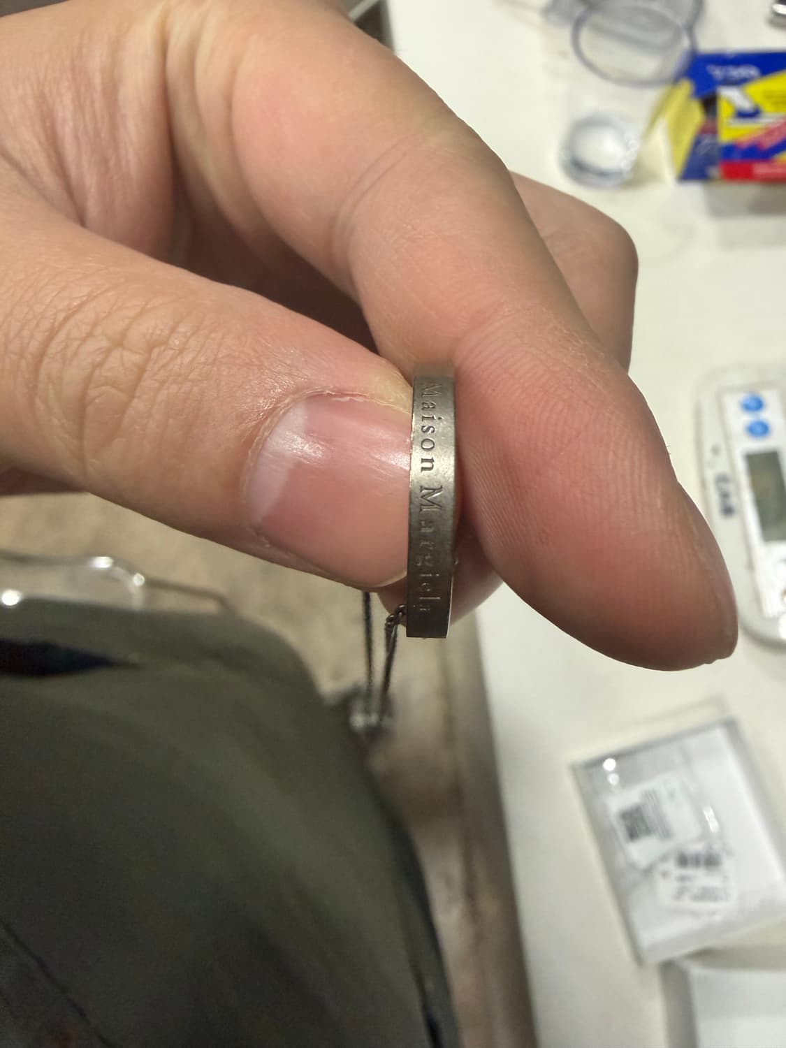 메종마르지엘라 무광팔라듐목걸이 상품이미지4