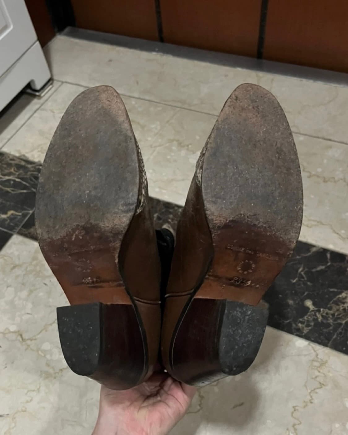 꼼데가르송 웨스턴 부츠 상품이미지4