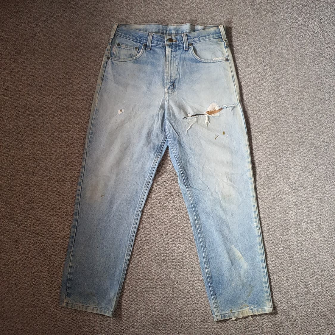 칼하트 빈티지 헤비 데님 팬츠 No.52 상품이미지1