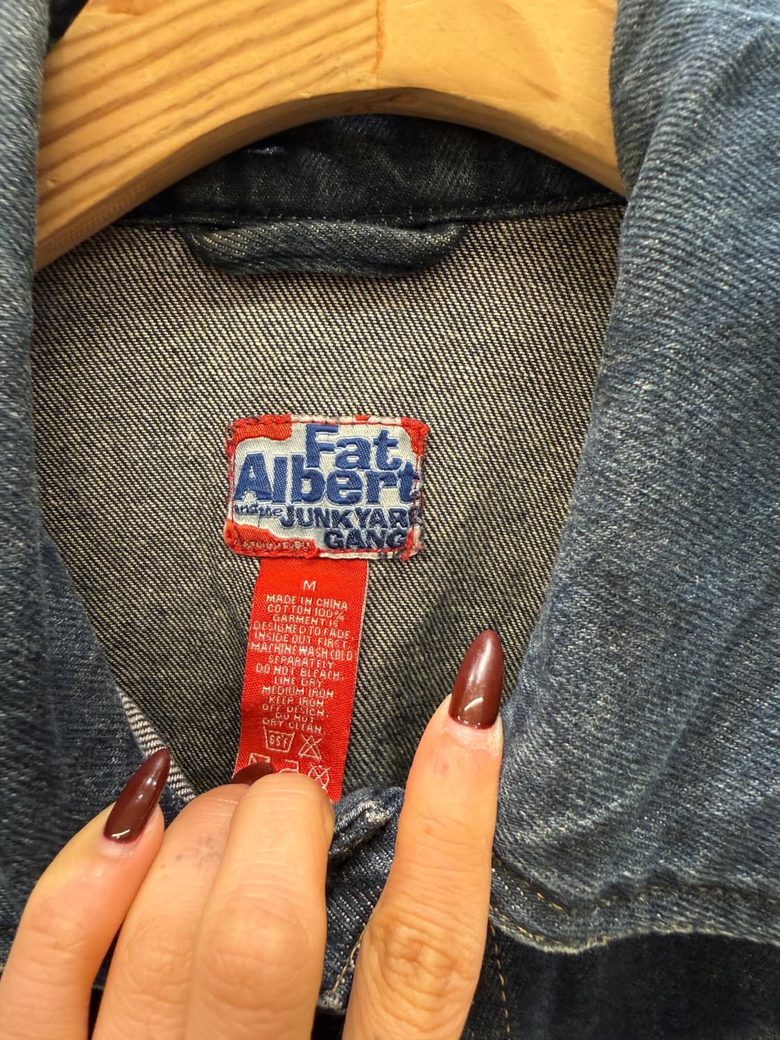 PLATINUM FUBU x FAT ALBERT 데님자켓U1426 상품이미지5
