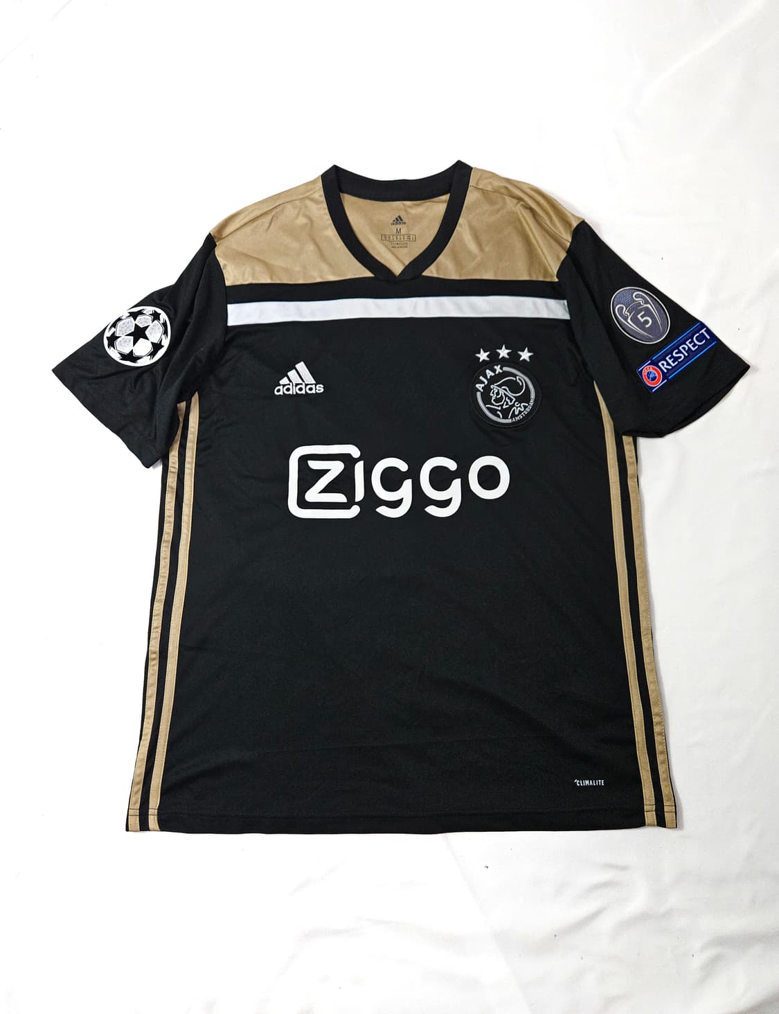 18-19 아약스 어웨이 유니폼 져지 반팔 M 상품이미지1