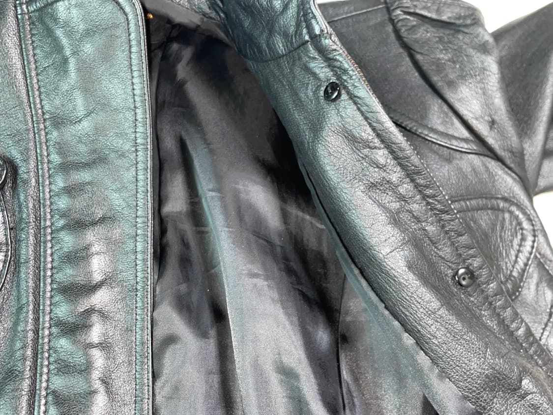 Vintage leather jk 상품이미지4