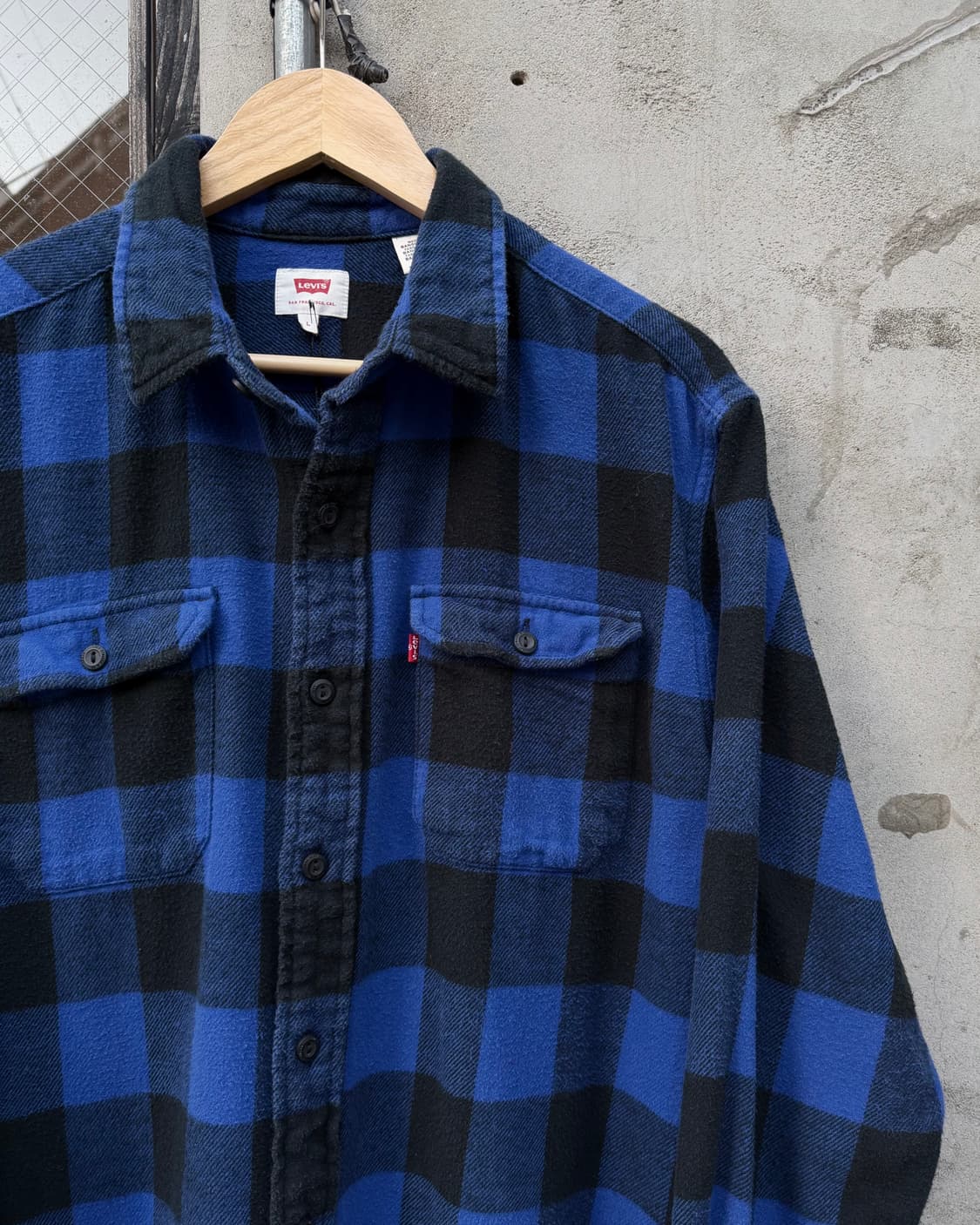 Levis flannel check shirt 상품이미지2